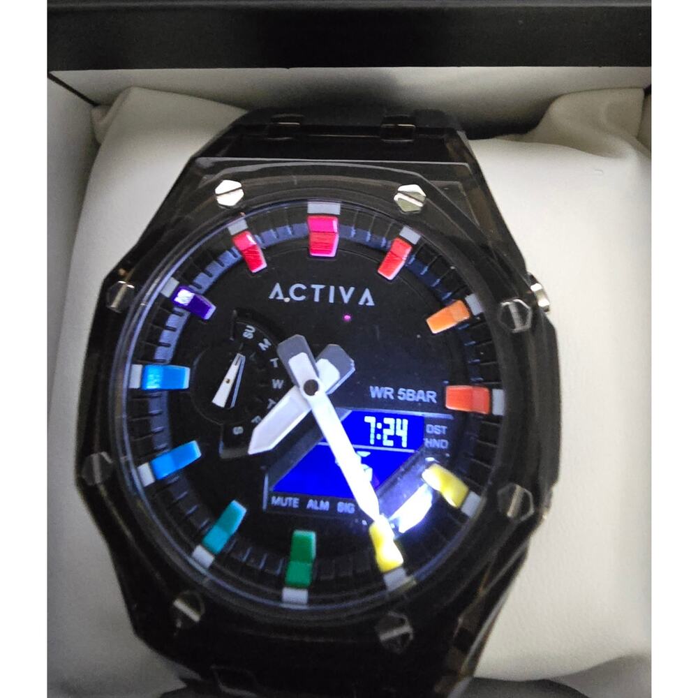 Activa Kaleido X Invicta Men's Digital Watch - (37) - Picture 4 of 4